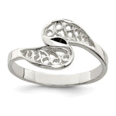 Sterling Silver Filigree Ring - 3