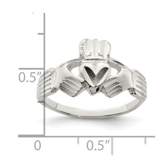 Sterling Silver Claddagh Ring - 5
