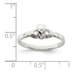Sterling Silver Claddagh Ring - 15