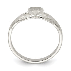 Sterling Silver Claddagh Ring - 16