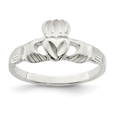 Sterling Silver Claddagh Ring - 16