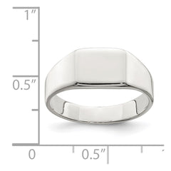 Sterling Silver Signet Ring - 25