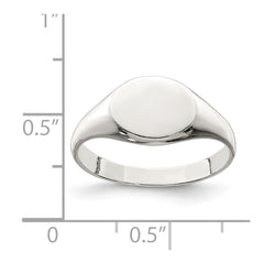 Sterling Silver Signet Ring - 30