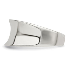 Sterling Silver Polished Fancy Ring - 6