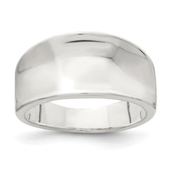 Sterling Silver Polished Fancy Ring - 6