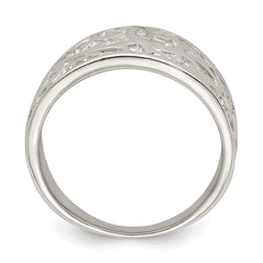 Sterling Silver Swirl Design Ring - 3
