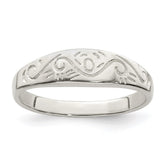 Sterling Silver Swirl Ring - 4