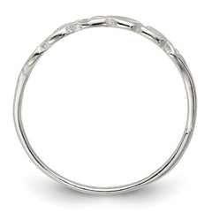 Sterling Silver Heart Ring - 4