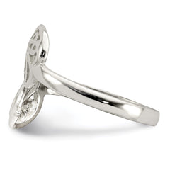 Sterling Silver Polished Filigree Ring - 3