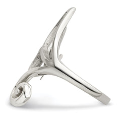 Sterling Silver Polished Ring - 2