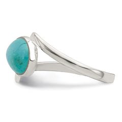 Sterling Silver Oval Amazonite Ring - 2
