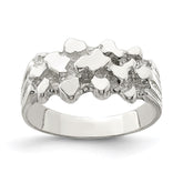 Sterling Silver Woman's Nugget Ring - 2