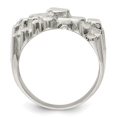 Sterling Silver Men's Nugget Ring - 29
