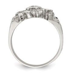 Sterling Silver Men's Nugget Ring - 19