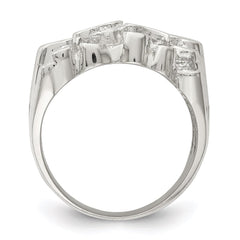 Sterling Silver Men's Nugget Ring - 33