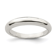 Sterling Silver Stackable Band - 3