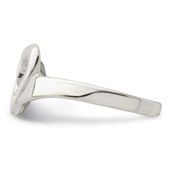 Sterling Silver Heart Ring - 7