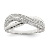 Sterling Silver and CZ Ring - 2