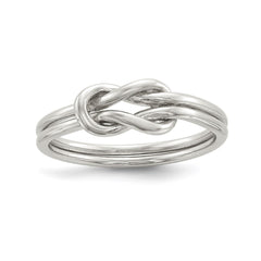 Sterling Silver Love Knot Ring - 2