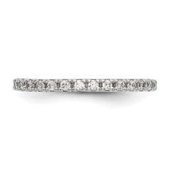 Sterling Silver CZ Ring - 11