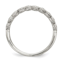 Sterling Silver CZ Ring - 15