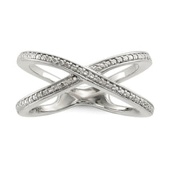 Sterling Silver Diamond Accent Ring - 2