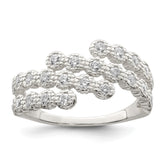 Sterling Silver CZ Ring - 29