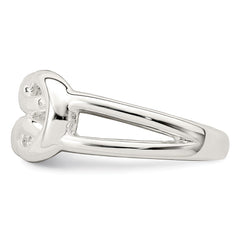 Sterling Silver Polished Celtic Knot Ring - 2
