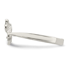 Sterling Silver Butterfly Ring - 3