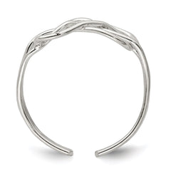 Sterling Silver Solid Toe Ring - 2