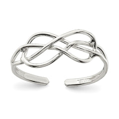 Sterling Silver Solid Toe Ring - 2
