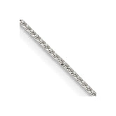 Sterling Silver .95mm Round Franco Chain - 7