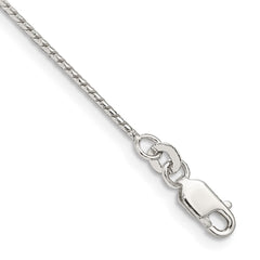 Sterling Silver 1mm Round Franco Chain - 4