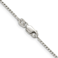 Sterling Silver 1.25mm Round Franco Chain - 6