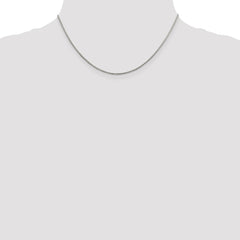 Sterling Silver 1.25mm Round Franco Chain - 5