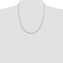 Sterling Silver 1.25mm Round Franco Chain - 3