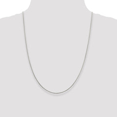 Sterling Silver 1.25mm Round Franco Chain - 6