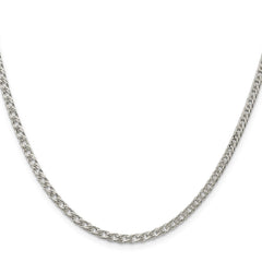 Sterling Silver 3.3mm Rambo Chain - 6