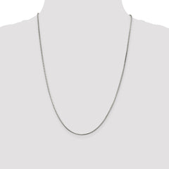 Sterling Silver 1.5mm Diamond-cut Flat Snake Chain - 3