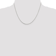 Sterling Silver .8mm Snake Chain w/2in ext.