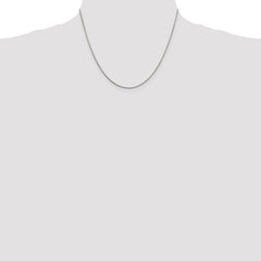 Sterling Silver 1mm Snake Chain w/2in ext.