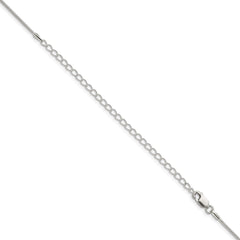 Sterling Silver 1mm Snake Chain w/4in ext.