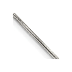 Sterling Silver 1.2mm Snake Chain - 10