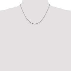 Sterling Silver 1.25mm Snake Chain w/2in ext.