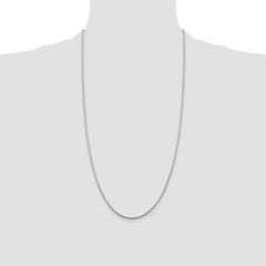 Sterling Silver 1.25mm Snake Chain - 4