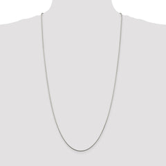 Sterling Silver 1.25mm Snake Chain - 5
