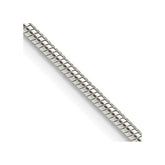 Sterling Silver 1.75mm Snake Chain - 3