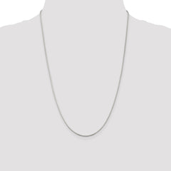 Sterling Silver 1.2mm Round Snake Chain - 2