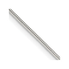 Sterling Silver 1.2mm Round Snake Chain - 4
