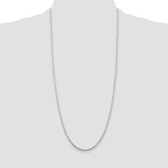 Sterling Silver 1.6mm Round Snake Chain - 10